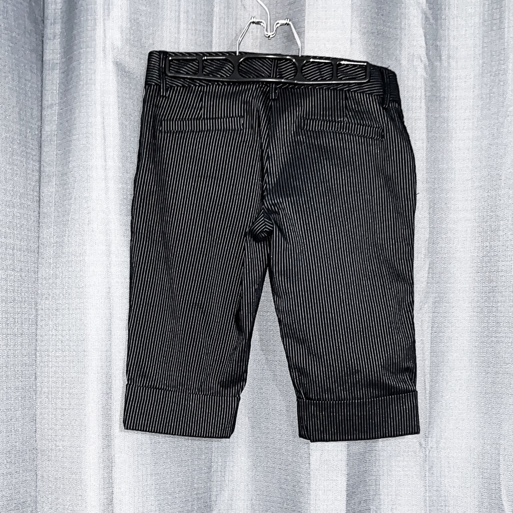 PinStripe “Bermuda” Shorts - Size 0